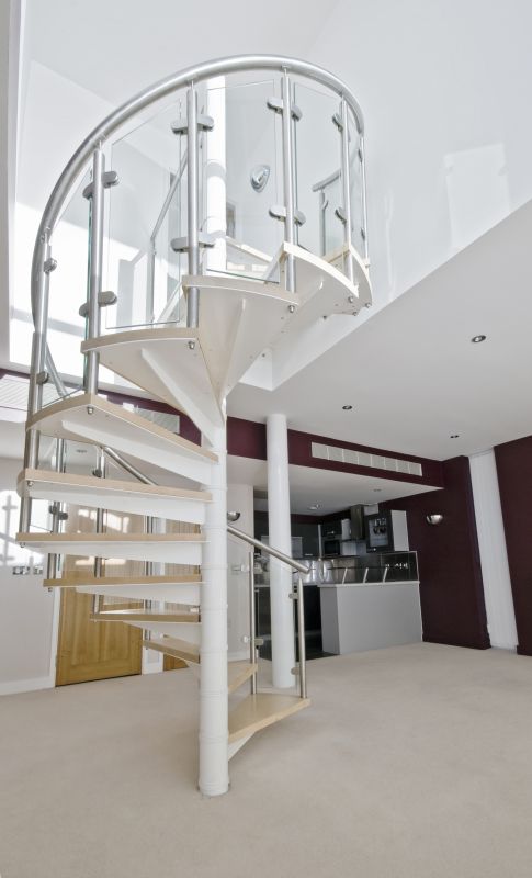 Elegant Spiral Staircase Design