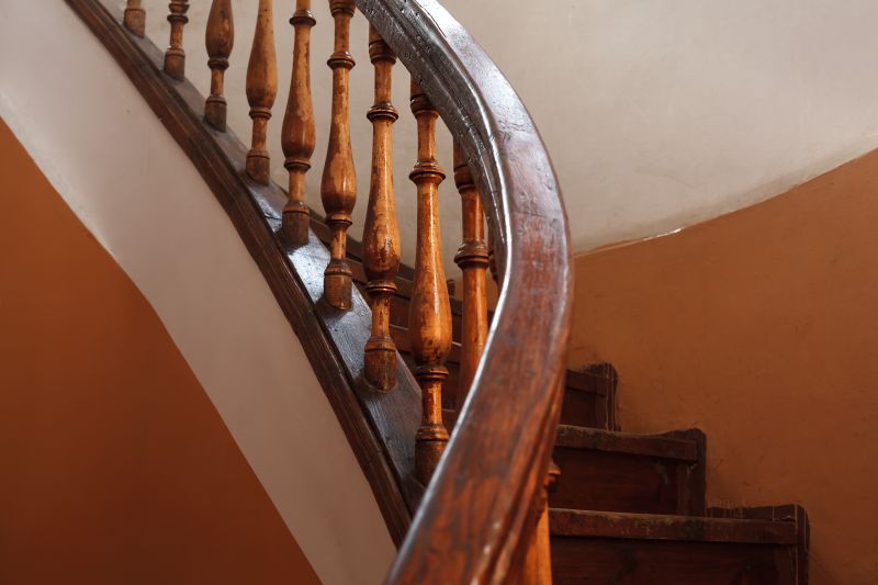 Wood Stair Railing Repair in Kansas City, KS