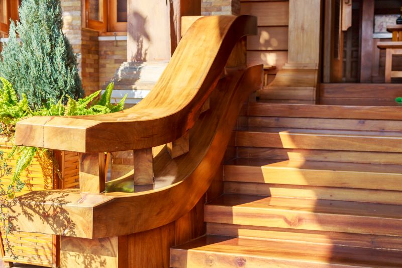 Sturdy Wood Staircase